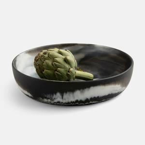 Luxury Polished Wooden Resin Bowl with Agate Inlay Design Eco-Friendly Classic Style for Business <b>Gifts</b> - Product Image 4