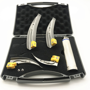 Set de Instrumentos de Laringoscopio de Acero Inoxidable de 4 Hojas de la Mejor Calidad, Certificado CE Clase II, para Cirugía de Oídos, Nariz y Garganta, Manual, Potencia 1 - Product Image 5