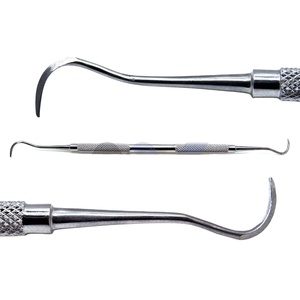 Détartreur dentaire double face H6/H7 pour élimination du tartre antérieur et postérieur - Instruments parodontaux pour l'hygiène dentaire - Product Image 1
