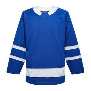 Jerseys de hockey sobre hielo reversibles unisex de alta calidad servicio OEM de tela transpirable personalizable disponible - Product Image 1