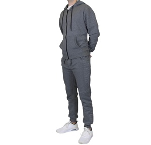 ชุดวอร์มกีฬาฤดูหนาวผู้ชาย ดีไซน์สีตามสั่ง ผ้าฝ้ายฟลีซ 100% ระบายอากาศได้ดี แขนยาว เหมาะสำหรับใส่ออกกำลังกาย - Product Image 1