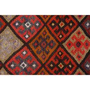 Alfombra Turca, Alfombra de Pasillo de 2.8x11.6 pies, Alfombra Oriental Roja - Product Image 5