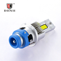 DIINII Phare LED D4S/R 180W 18000LM à double tube en cuivre 12V IP65 étanche LED Canbus universel pour voiture