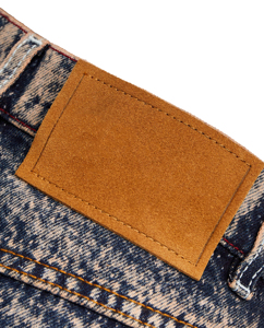 2025 nuevos pantalones vaqueros Capri de pierna ancha holgados de estilo americano clásico Retro que combinan con todo para mujer de cintura alta de tejido medio informal de mezclilla lavada - Product Image 4