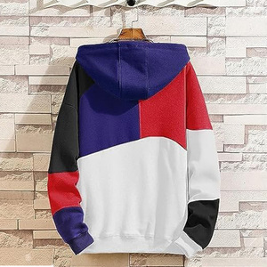 เสื้อมีฮู้ดแบบสวมหัวมีหลายสีสำหรับผู้ชายเสื้อกันหนาวมีฮู้ดทรงโอเวอร์ไซส์โลโก้ - Product Image 6