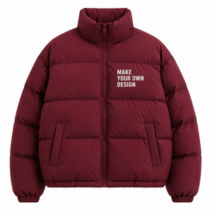 CUSTOM PUFFER <b>JACKET</b> WINTER <b>WARM</b> PADDED COAT WITH OEM LOGO FOR <b>MEN</b> WOMEN BULK WHOLESALE MANUFACTURER - Product Image 2