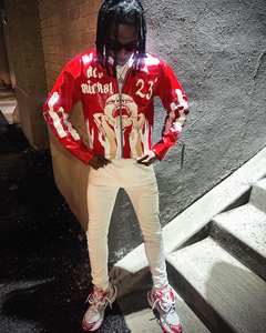 Vestes pour hommes personnalisées, chemise en cuir de haute qualité, veste bomber, fermeture éclair, veste en cuir PU brodée pour hommes - Product Image 6