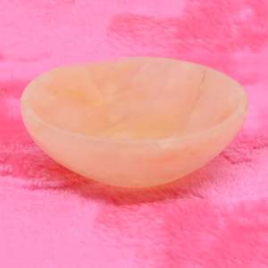 Bol de sel de roche de l'Himalaya 6x4 pouces écologique fabriqué à la main à partir d'artisanat naturel pour les cadeaux du Pakistan - Product Image 5