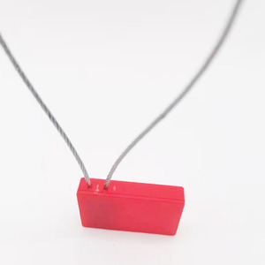 โลหะผสม ABS สายผูกซีลคอนเทนเนอร์ self-locking สายเคเบิลป้ายลวดเหล็ก - Product Image 4