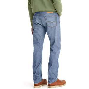 Jeans à fermeture éclair personnalisés pour hommes, pantalon déchiré nouveau style, jean skinny à la mode, délavé pour homme, pantalon crayon bleu à prix réduit - Product Image 6