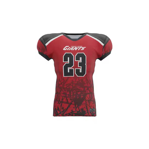 Design personnalisé hommes séchage rapide maillot de football nouveauté rétro américain porter avec manches courtes sublimation uniforme personnalisé - Product Image 1
