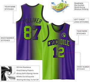 Personaliza tu Camiseta de Baloncesto de Entrenamiento con el Último Diseño Transpirable y Estampado, 100% Poliéster, Unisex para Adultos - Product Image 4
