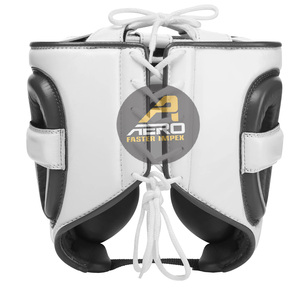 Professional Comfortable Custom Logo Boxing <b>Head</b> Guard Genuine Synthetic Leather for <b>Training</b> - Product Image 2