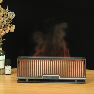Flame USB Ultrasonic Essential <b>Oil</b> <b>Diffuser</b> Aroma <b>Diffuser</b> Cool Mist Humidifier Air Humidifier For Yoga Spa With LED Night Light - Product Image 5
