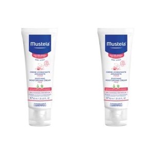 Mustela lenitiva crema moustriante 40 ml 2 scatole-per la pelle sensibile
