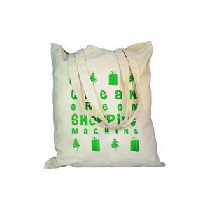 Sacs de courses en coton 100% les plus vendus, logo personnalisé imprimé, impression multiple, haute qualité, longue poignée, vente en gros - Product Image 2