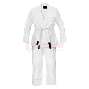 Venta al por mayor personalizable 100% algodón brasileño Jiu-Jitsu Kimono GI Premium Judo uniforme con tela duradera y característica elástica - Product Image 1