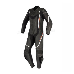 Combinaison de moto en cuir pour hommes, Protection de conduite, combinaison de course 100% en cuir véritable, à vendre - Product Image 3