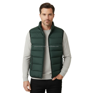 Chaleco Acolchado para Hombre, Estilo Deportivo, Reversible, Sin Mangas, Resistente al Viento, Transpirable, para Invierno, con Cierre, Suministro al por Mayor OEM - Product Image 4