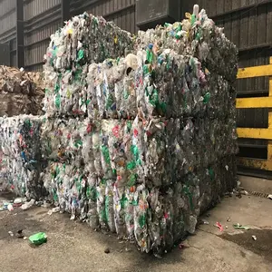 MEILLEUR prix Déchets de bouteilles PET recyclées en balle