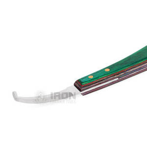 Wholesale 100% High Quality <b>Iron</b> and Steel Hoof Knife With Customized Handle for Horseshoes - Product Image 5