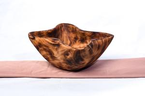 Cuenco rústico de madera creativo, vajilla de frutas, ensalada, sopa, cuenco para servir, utensilios de cocina para el hogar, mesa, restaurante, regalo de boda - Product Image 2