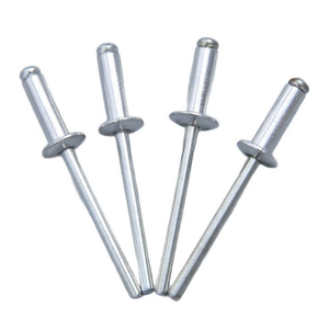 Remache ciego de aluminio, remache de cabeza redonda, remache de extremo abierto, diámetro de cabeza personalizado - Product Image 1