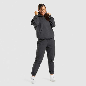 Pantalones de chándal para mujer de cintura media personalizados al por mayor, ropa de calle de Otoño de lona, pantalones planos informales de estilo Cargo con logotipo personalizado - Product Image 5