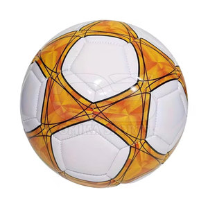 Ballon de football en cuir PU de qualité supérieure Rétention d'air longue durée pour l'entraînement et la compétition Ballon de football cousu à la main - Product Image 1