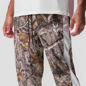 Pantalon de survêtement camouflage de haute qualité pour hommes avec taille et poches à cordon pour l'entraînement et les vêtements décontractés - Product Image 5