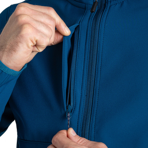 Chaqueta Softshell para hombre con logotipo personalizado 2025, ropa para exteriores de alta calidad, cortavientos impermeable, chaqueta Softshell de poliéster transpirable - Product Image 5