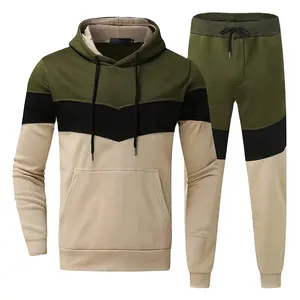 Pull-over survêtement d'entraînement de jogging pour hommes décontracté sports d'hiver personnalisation en coton polaire confortable survêtement vente en gros