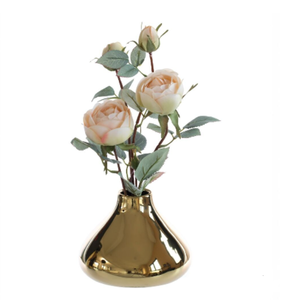 Florero de decoración de mesa de boda, centros de mesa para jarrones de mesa de boda, jarrón de aluminio decorativo de Metal, decoración moderna para el hogar - Product Image 1