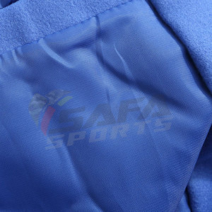 Chaqueta universitaria de lana con logotipo personalizado para hombre, botones a presión, bordado de chenilla, manga de cuero, soporte, Parche de invierno, Letterman personalizable - Product Image 3
