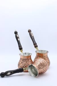 Cafetera Turca de Cobre de Lujo con Mango de Madera, Vajilla, Taza de Café, Decoración de Mesa para el Hogar, Cocina, Restaurante, Hotel, Fiesta - Product Image 3