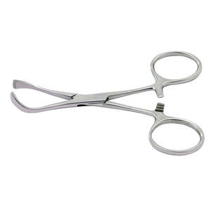 Pinza para Toallas Médica de Acero Inoxidable Lorna (Edna) Manual de 11 cm, Sin Perforación, Certificación CE Clase I para Hospital, de SurgiRight - Product Image 5