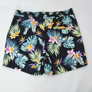 Short d'été en coton polyester pour hommes avec poètes Short de plage de basket-ball imprimé de logo personnalisé Tissu en maille - Product Image 3