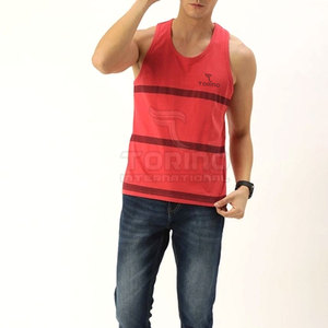Camiseta sin mangas de entrenamiento activo para hombre más vendida, ropa de punto de secado rápido de alta calidad - Product Image 5