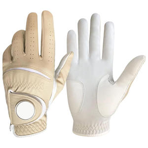 Gants de golf Cabretta sur mesure avec broderie par impression de logo Étiquettes et étiquettes personnalisées pour club ou tournoi - Product Image 1