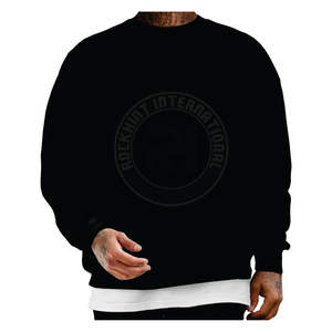 Sudadera con Capucha Unisex de Algodón de la Mejor Calidad, Tejido Suave y Duradero, Sudadera de Invierno, Fabricante OEM 2026, Forrada - Product Image 4