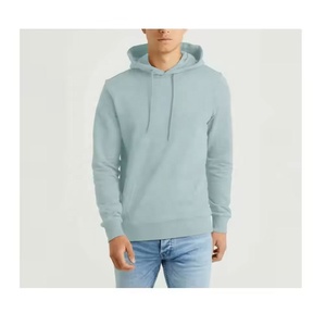 Sweat à capuche zippé personnalisé de haute qualité Double couche épaule tombante poids lourd surdimensionné sweats à capuche zippés coton polaire à capuche - Product Image 6