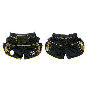 Venta al por mayor de pantalones cortos de Muay Thai de corte perfecto personalizados Boxeo Muay Thai pantalones cortos MMA hombres pantalones cortos - Product Image 3