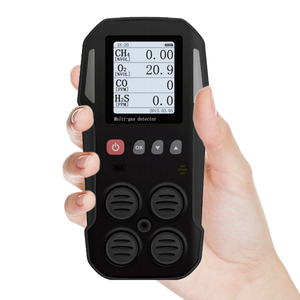 Analisador de gás portátil 4 em 1 O2 CO H2S CH4 Detecção de gás | Display digital, à prova de explosão, monitor de segurança industrial - Product Image 3