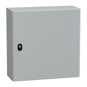 Per Schneider Electric NSYS3D5520P Contenitore Elettronico in Acciaio da Parete 500x500x200mm PanelSeT S3D con Piastra di Montaggio a Porta Liscia - Product Image 1