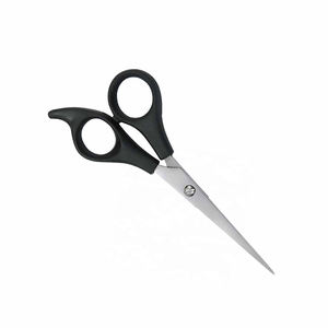 Tijeras de peluquería profesionales de acero inoxidable al por mayor mango de plástico corte de pelo de peluquero diestro de alta calidad - Product Image 6