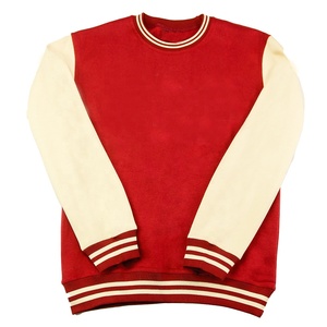 Suéter de manga larga para hombre, sudadera de lana, sudaderas de cuello redondo personalizadas para la universidad - Product Image 5