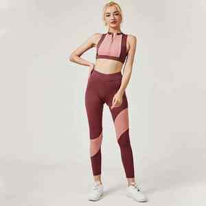 Top de Yoga de nailon personalizado, blusa deportiva y de manga larga para mujer al por mayor - Product Image 2