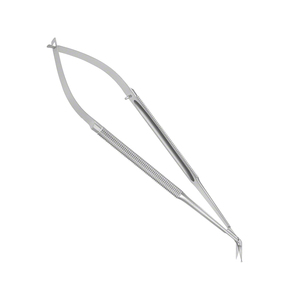 Micro ciseaux, coudés, longueur de la lame 10 mm 1 lame sonde pointue 165 mm 6.12 Instruments chirurgicaux Neuro Micro ciseaux - Product Image 4