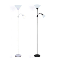 Vente en gros pas cher prix couleur blanche haute qualité chambre lampadaire nordique décor à la maison lumière LED hauteur réglable lampadaire