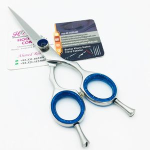 Ciseaux de cheveux de qualité supérieure ciseaux de coiffeur rasoir bord cheveux coupe durable Baber ciseaux cisailles pouce Logo vison - Product Image 3